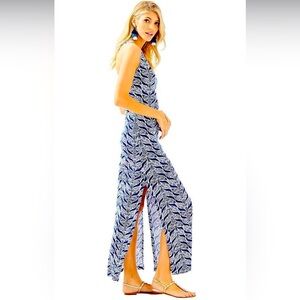 Lilly P Kerri Maxi dress Mermaids Tail 🧜🏼‍♀️ 🐚